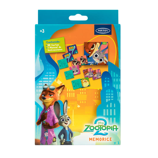 Memorice Artel Diseño Zootopia 2