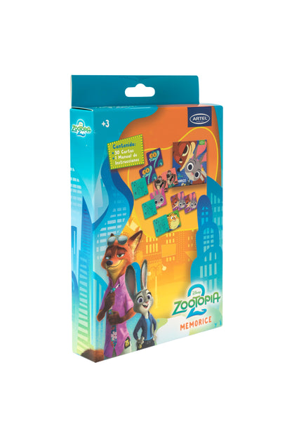 Memorice Artel Diseño Zootopia 2