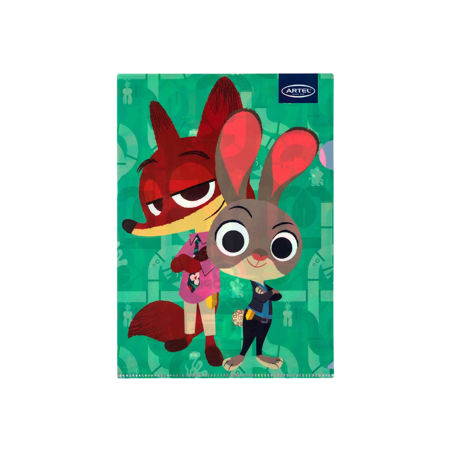 Set Carpeta Artel Diseño Zootopia
