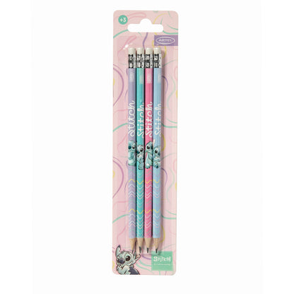Set 4 Lápices Artel Grafito Stitch
