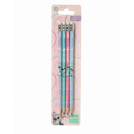 Set 4 Lápices Artel Grafito Stitch