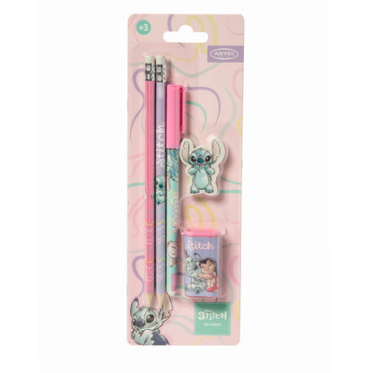 Set Escolar Artel 5 Piezas Diseño Stitch