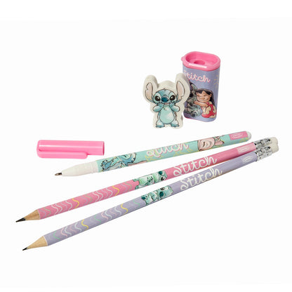 Set Escolar Artel 5 Piezas Diseño Stitch