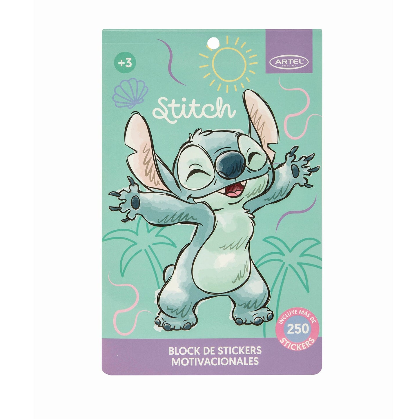 Stickers Motivacionales Artel Diseño Stitch