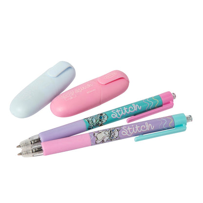 Set 2 Bolígrafos Y 2 Destacadores Stitch Artel