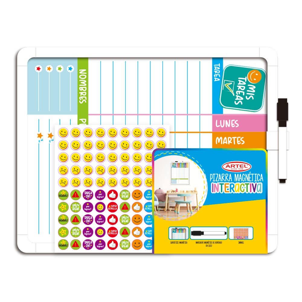 Pizarra Mangetica Interactiva 35,5x27. Artel