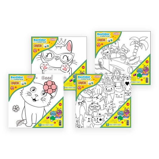Bastidor Mascotas Gatos. Artel