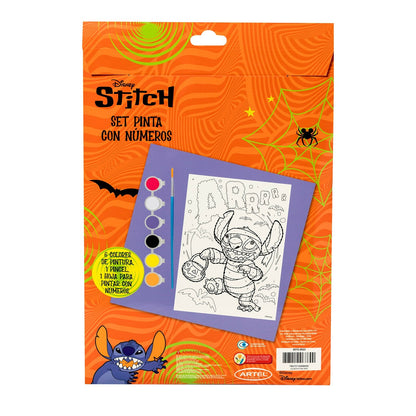Set Pinta Por Números Artel Diseño Disney Halloween