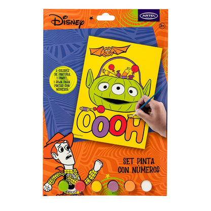 Set Pinta Por Números Artel Diseño Disney Halloween