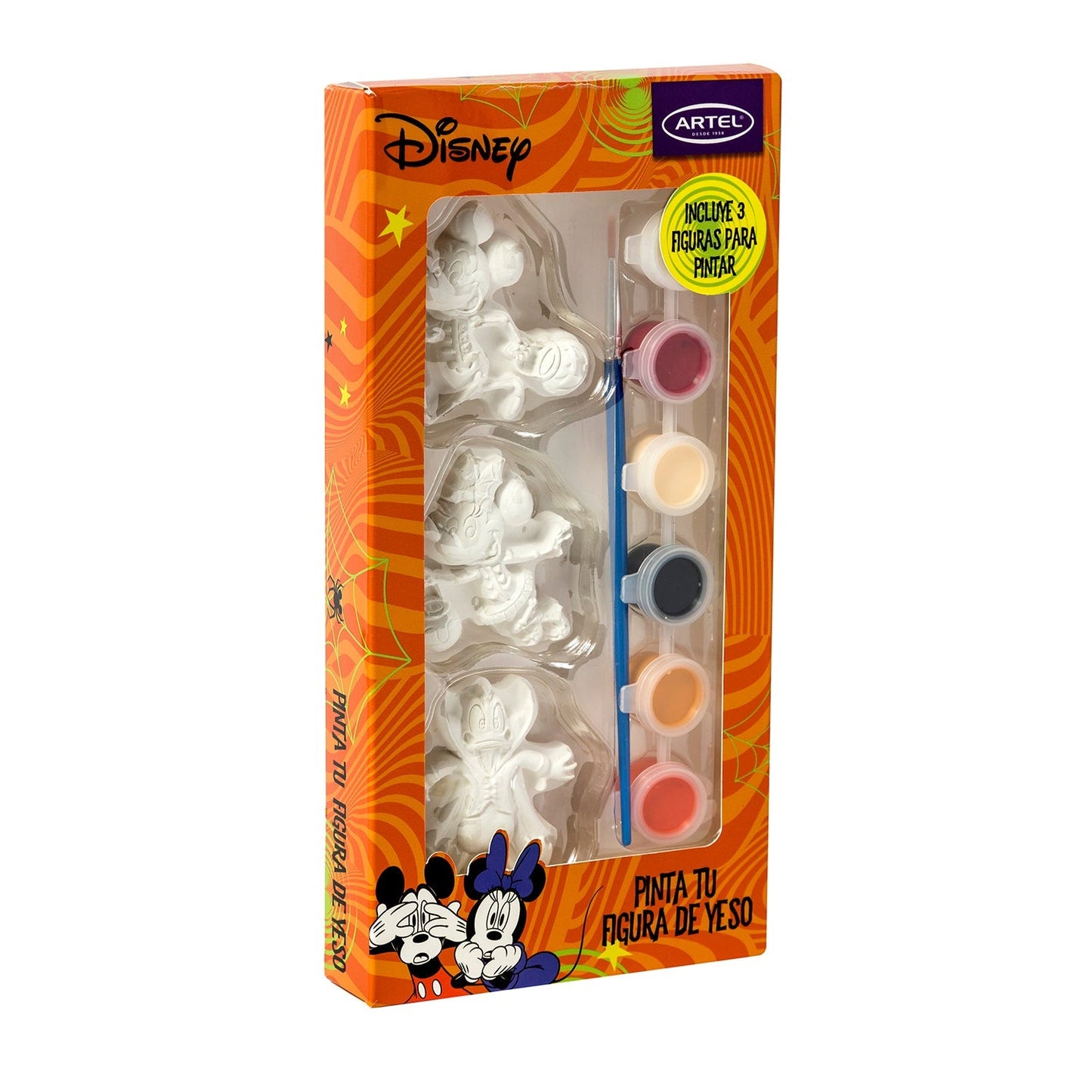 Set Figuras De Yeso Artel Diseño Disney Halloween