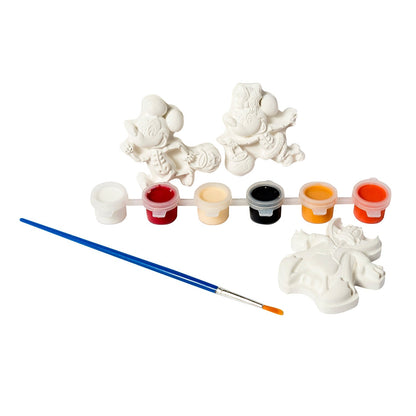 Set Figuras De Yeso Artel Diseño Disney Halloween
