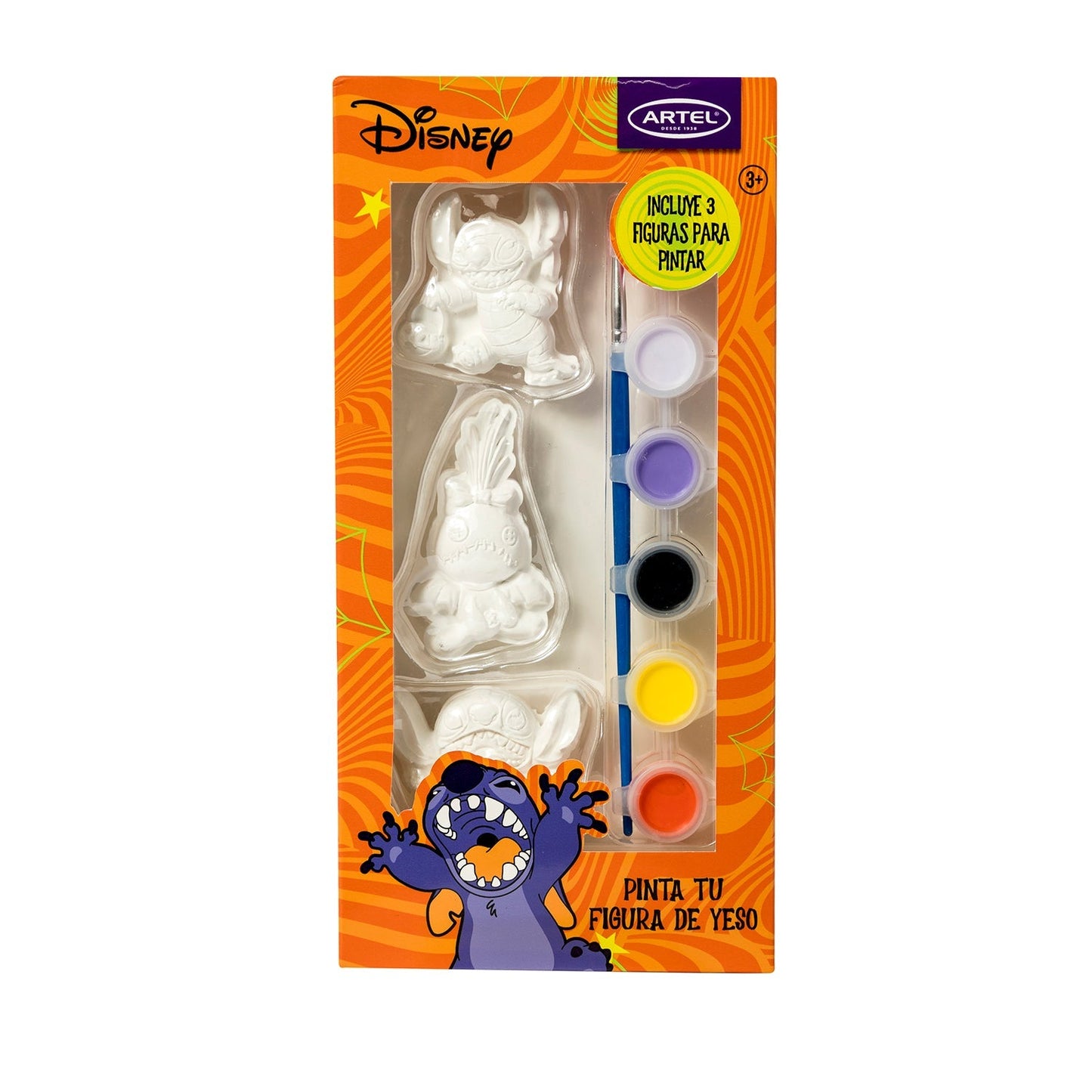 Set Figuras De Yeso Artel Diseño Disney Halloween