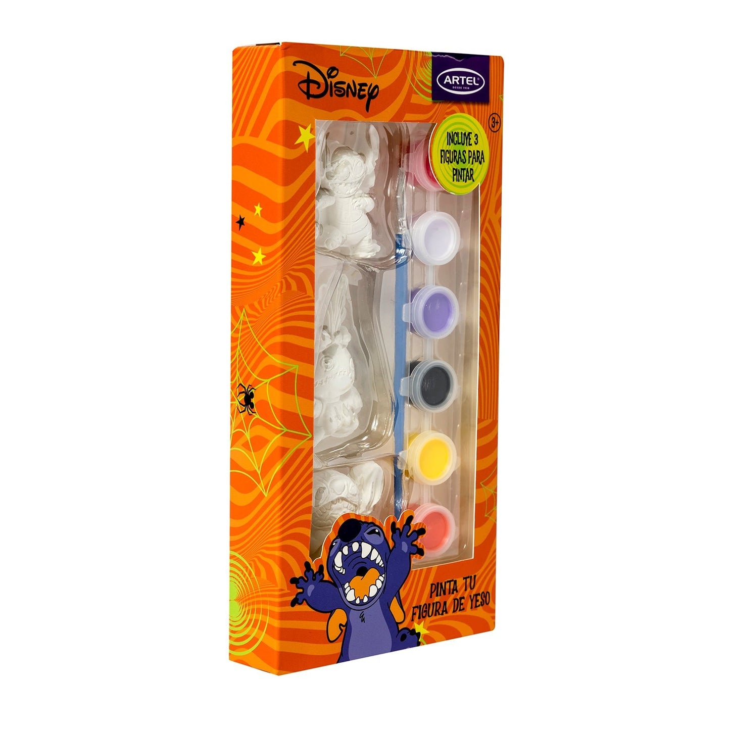 Set Figuras De Yeso Artel Diseño Disney Halloween