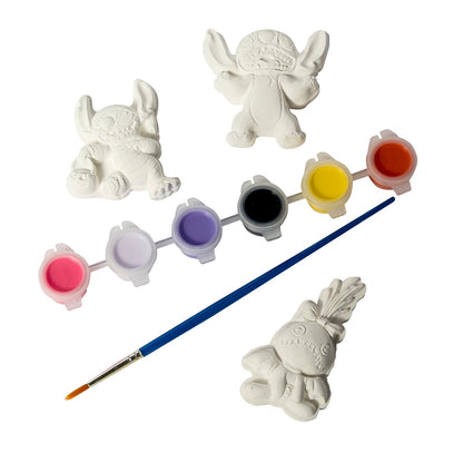 Set Figuras De Yeso Artel Diseño Disney Halloween