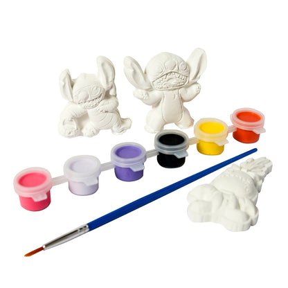Set Figuras De Yeso Artel Diseño Disney Halloween