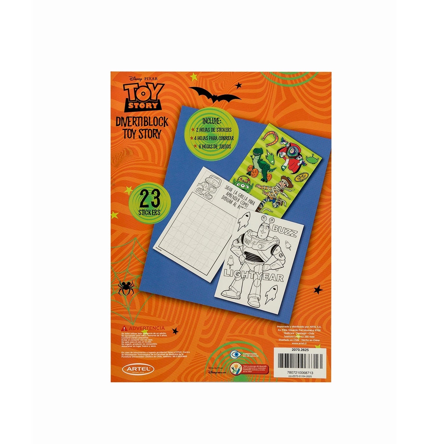 Mini Divertiblocks Artel Diseño Disney Halloween