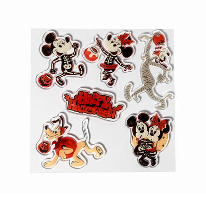 Stickers Ventana Gel Artel Diseño  Disney Halloween