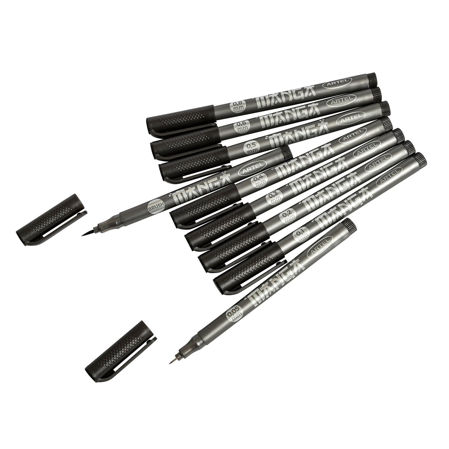 Set Tiralíneas Artel Manga 9 Unidades