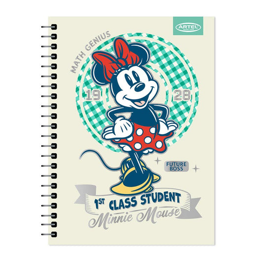 CUADERNO ESPECIAL ARTEL 150 HOJAS DISEÑO MINNIE DISNEY 2024