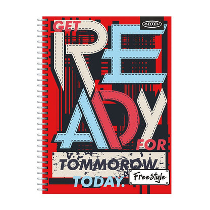 CUADERNO ESPECIAL ARTEL 150 HOJAS 7MM DISEÑO FREESTYLE