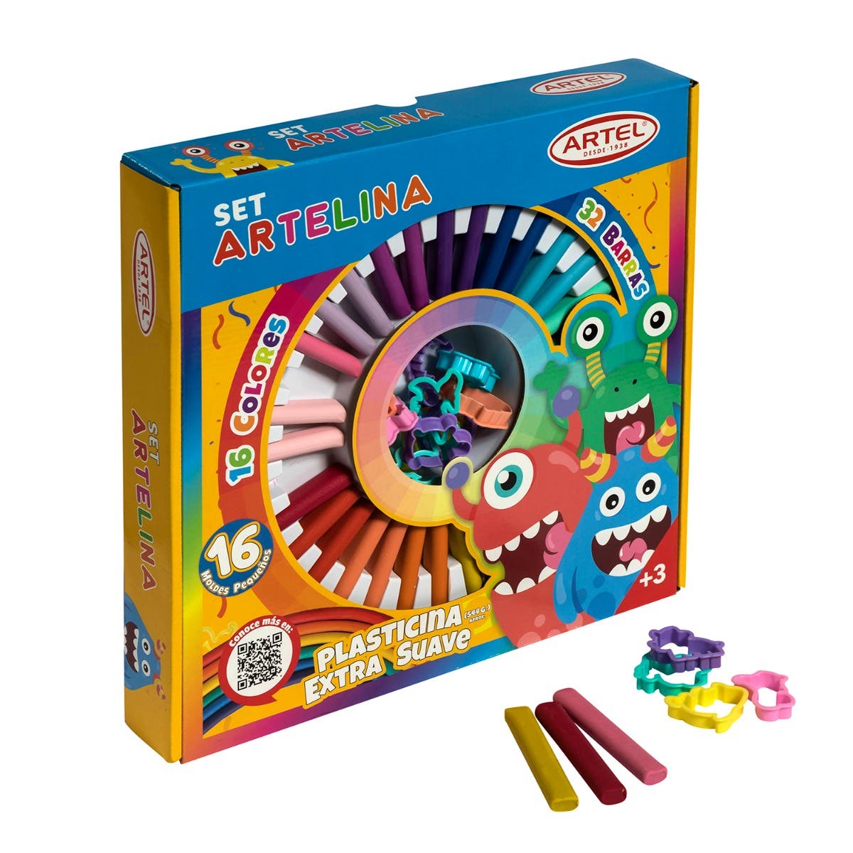 Rueda Artelina 16 colores ARTEL