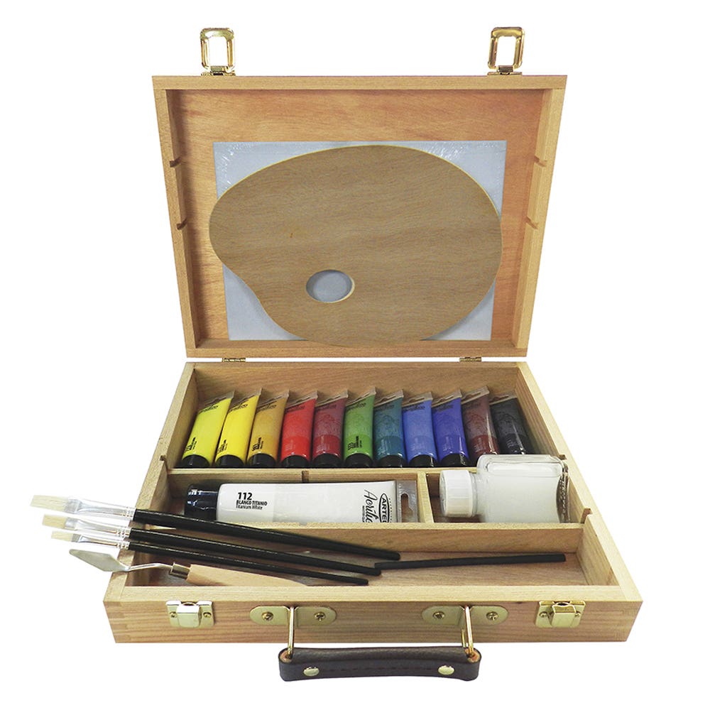 Set Maleta Pintura Acrílica Artel