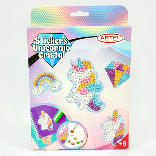 Stickers Unicornio Cristal Painting Artel