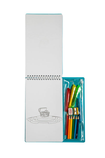 Set Para Colorear Artel Stencil Piratas
