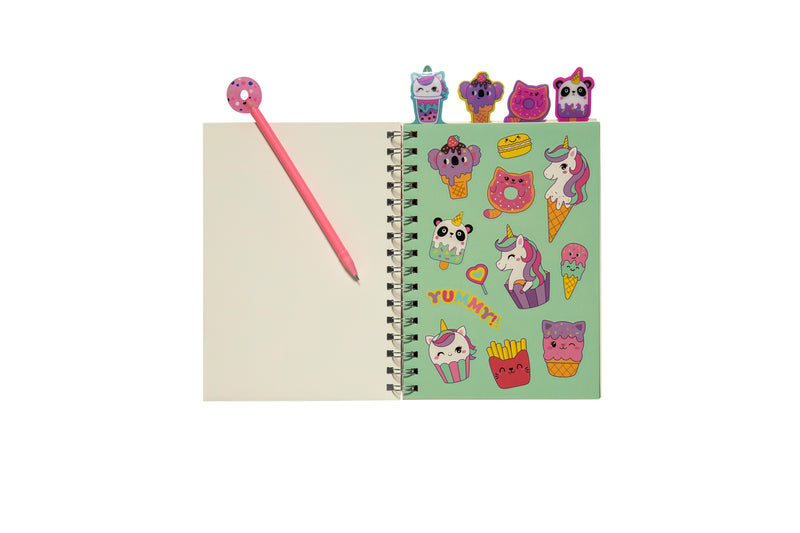 Set: Libreta Kitty Donut+Bolígrafo Donut Artel