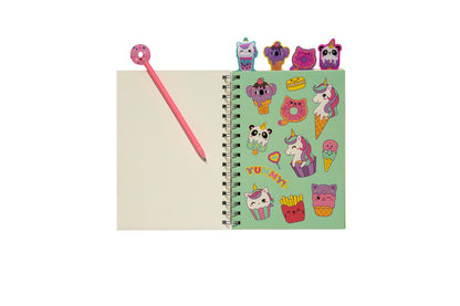 Set: Libreta Kitty Donut+Bolígrafo Donut Artel