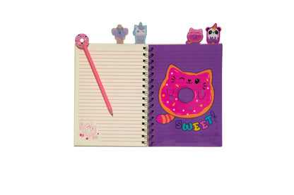 Set: Libreta Kitty Donut+Bolígrafo Donut Artel