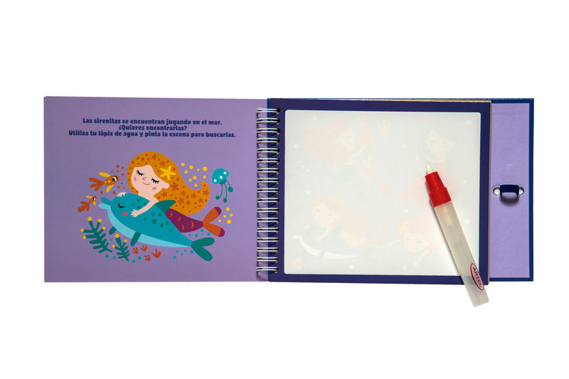 Libro De Actividades Artel Magic Water Sirenita