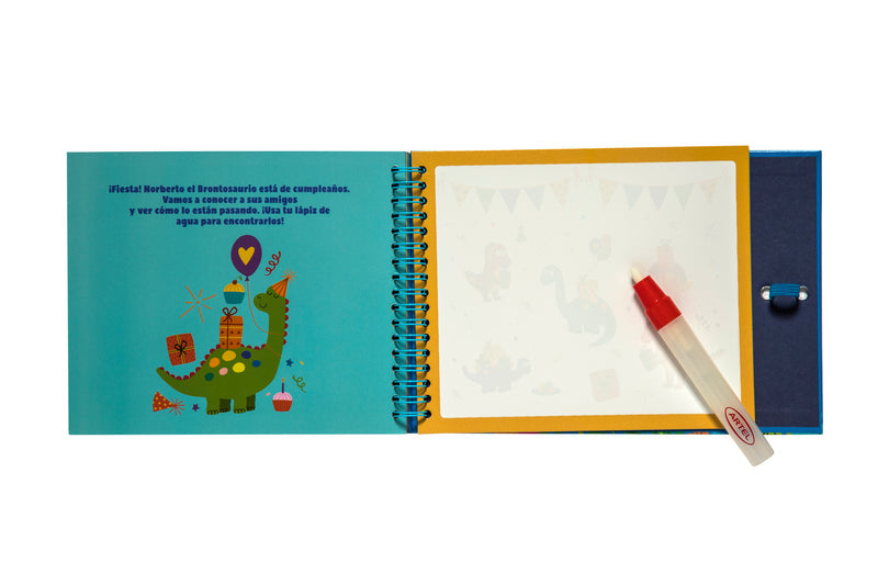 Libro De Actividades Artel Magic Water Dinos