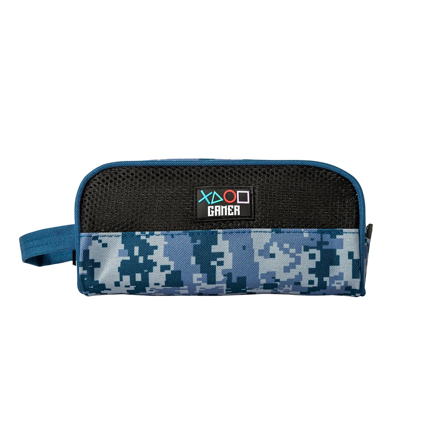 Estuche Artel Tela Diseño Gamers Azul
