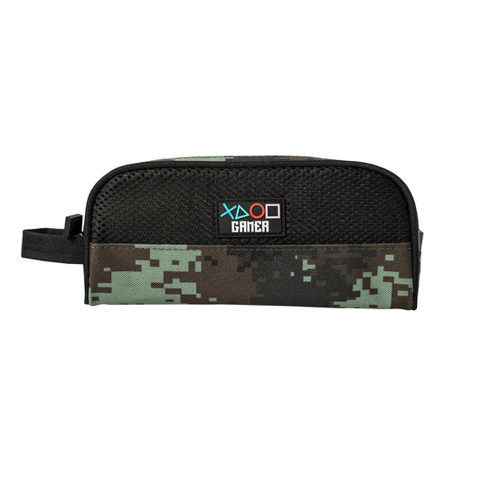 Estuche Artel Tela Diseño Gamers Verde