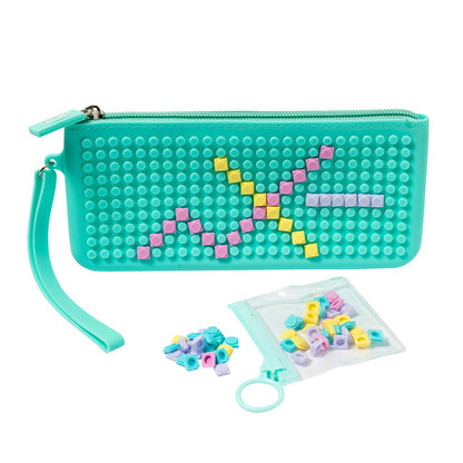 Estuche Artel Silicona Rectangular Diseño Agua