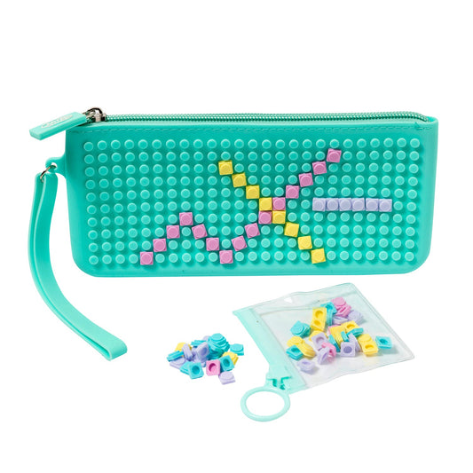 Estuche Artel Silicona Rectangular Diseño Agua