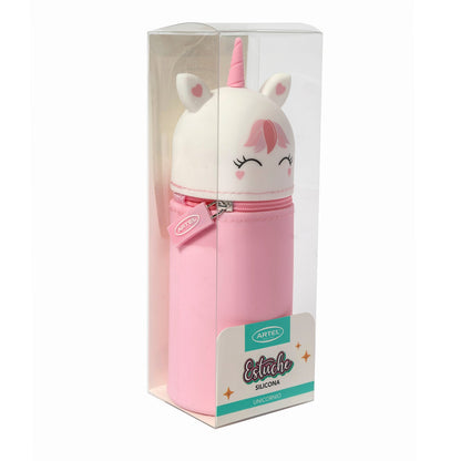 Estuche Artel Tubo Silicona Unicornio