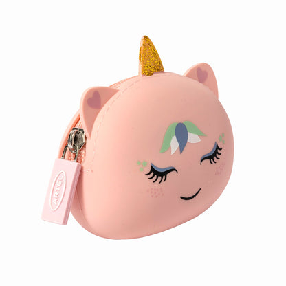 Monedero Artel Silicona Diseño Unicornio