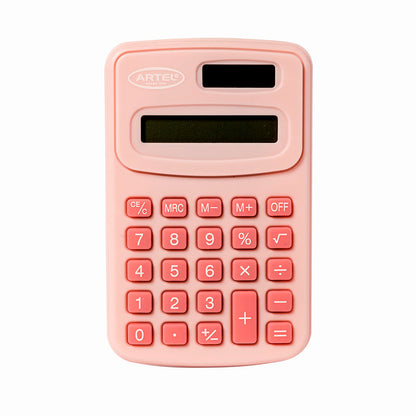 Calculadora Artel Poket Solar Pastel