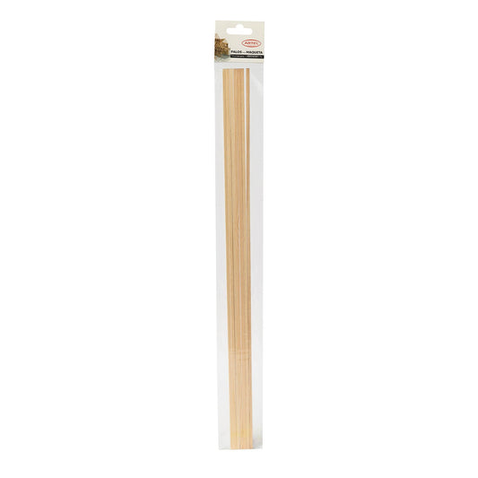 Palo maqueta Artel cuadrado 4x4 mm 7 Unidades