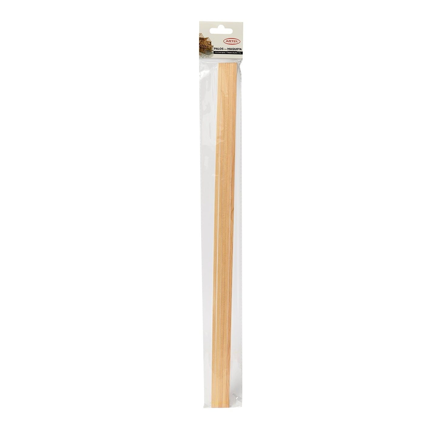 Palo maqueta Artel cuadrado 5x5 mm 5 Unidades