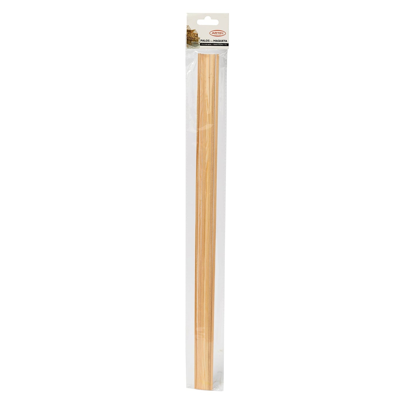 Palo maqueta Artel rectangular 3x4 mm 7 Unidades