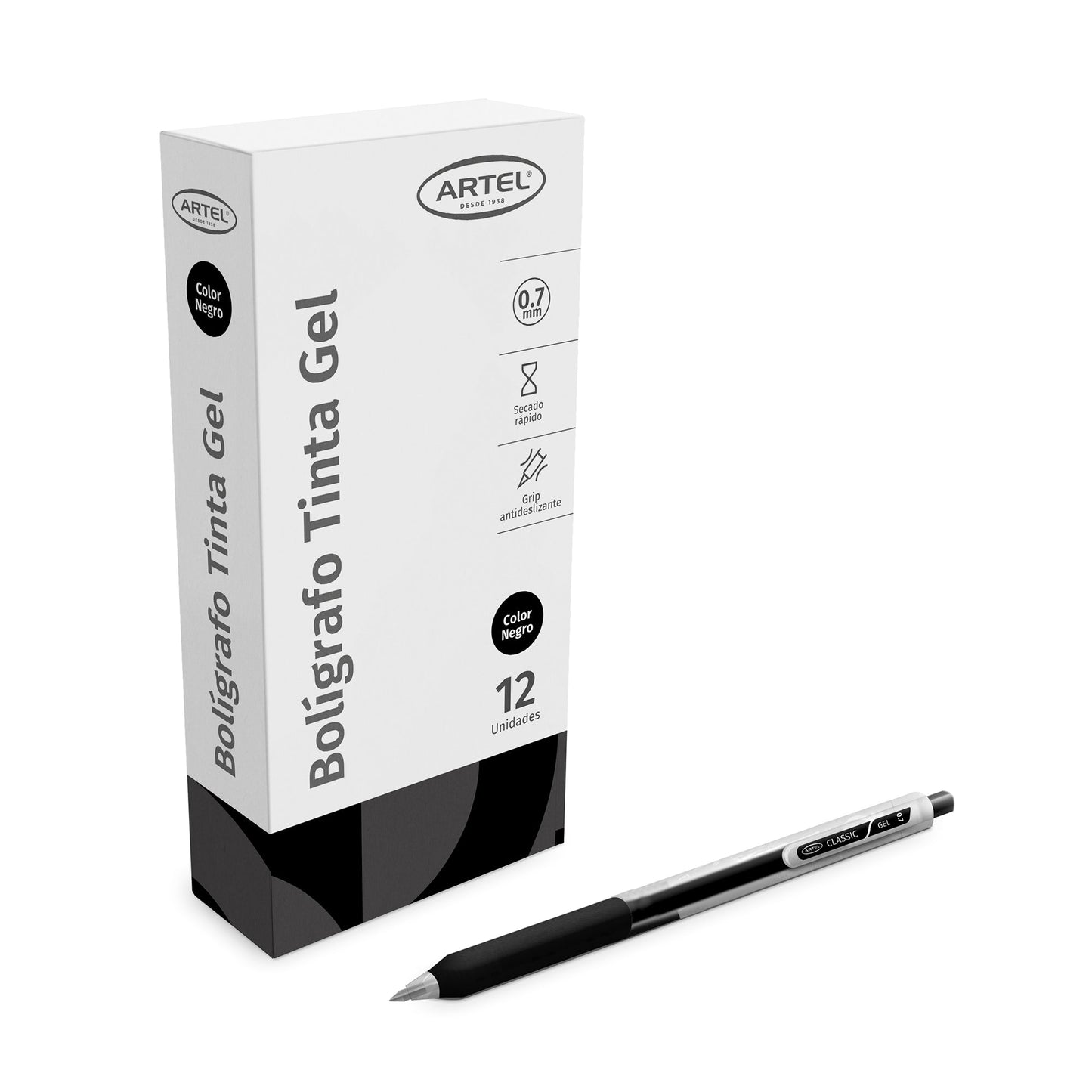 Bolígrafo Gel Artel 0,5Mm 1 Unidad Negro