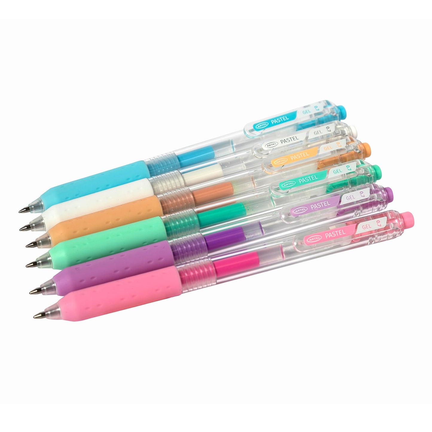 Estuche Bolígrafo Gel Artel 0,5 Mm Pasteles 6 Unidades