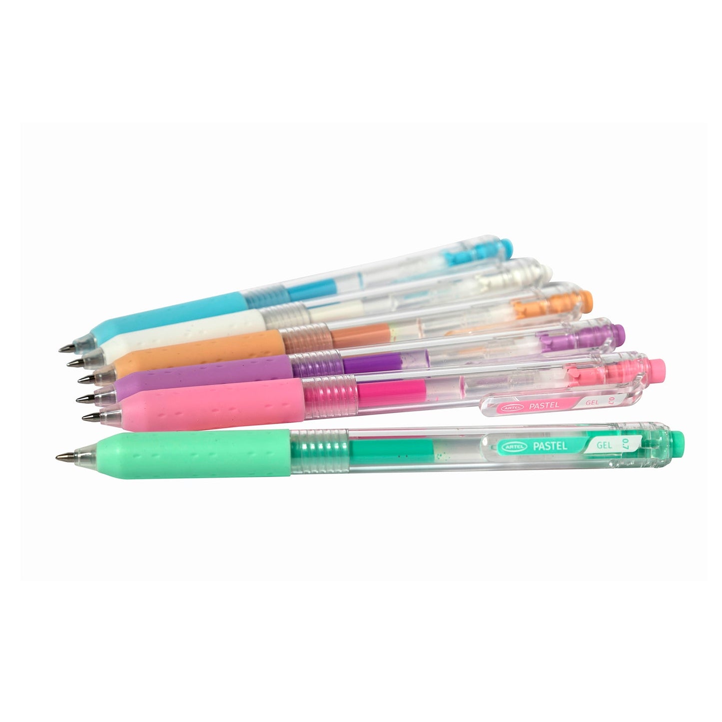 Estuche Bolígrafo Gel Artel 0,5 Mm Pasteles 6 Unidades