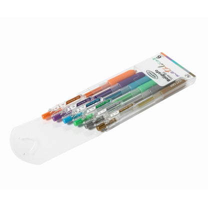 Estuche Bolígrafo Gel Artel 0,5 Mm Metálicos 6 Unidades