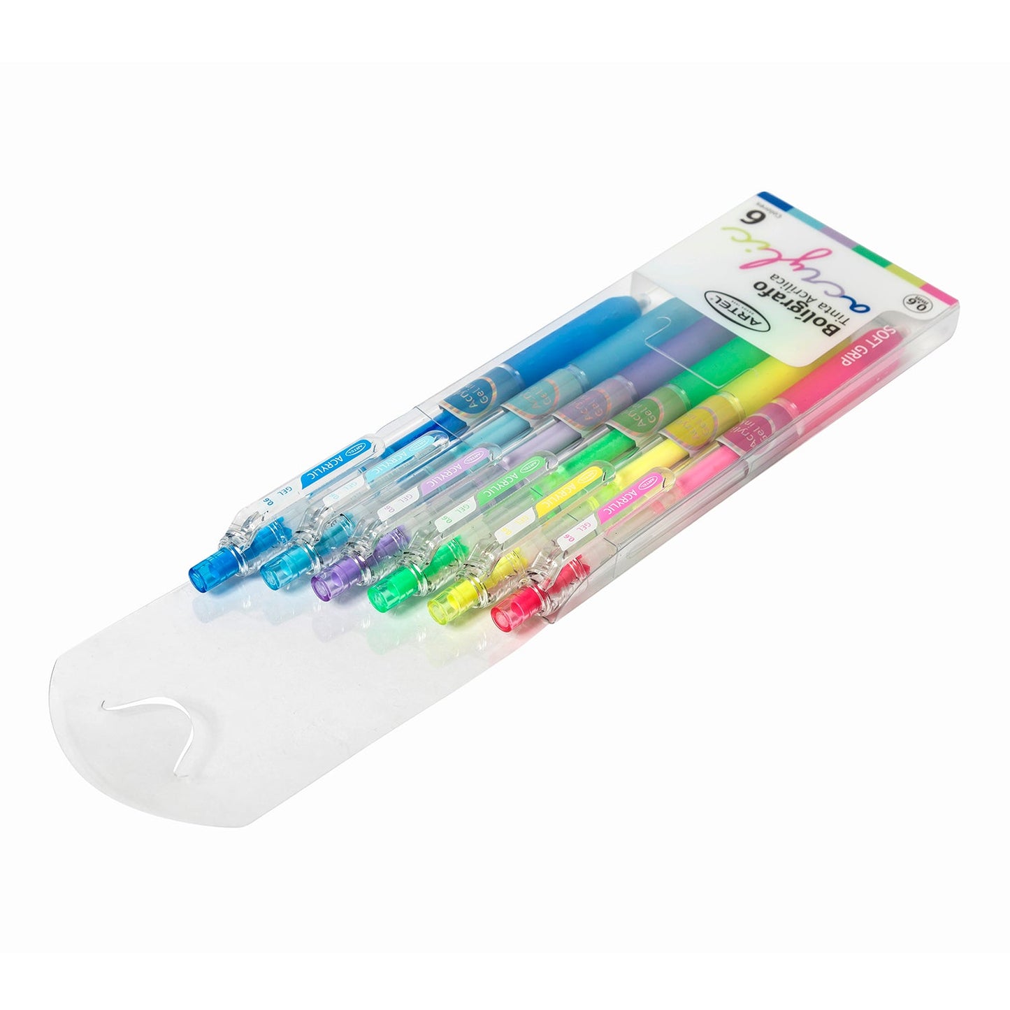 Estuche Bolígrafo Tinta Acrílica Artel 0,5Mm 6 Unidades