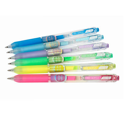 Estuche Bolígrafo Tinta Acrílica Artel 0,5Mm 6 Unidades