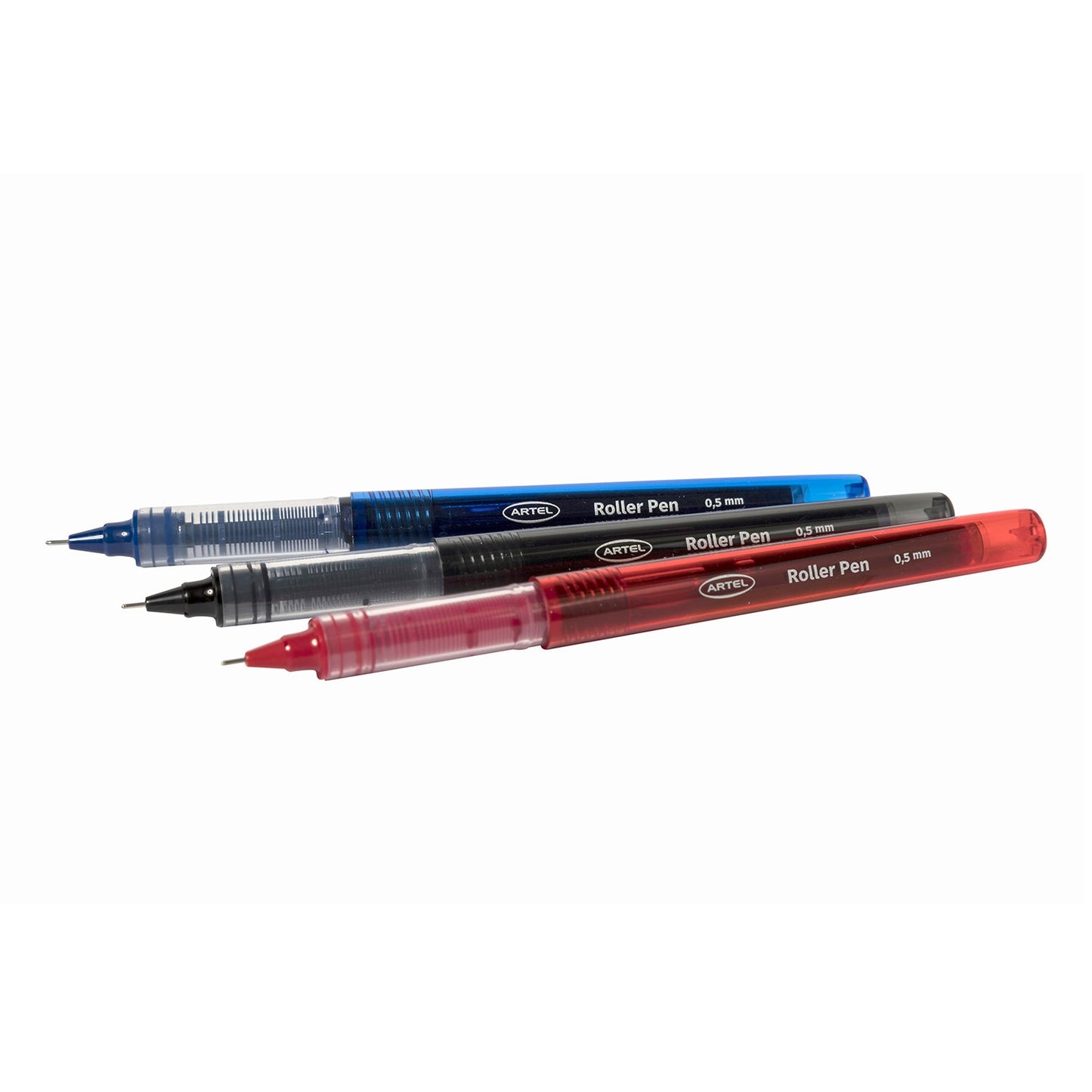 Roller Pen Artel 0,5 Mm 3 Unidades Rojo-Azul-Negro